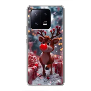Чехол с принтом «Олень среди подарков» для Xiaomi 13 Pro