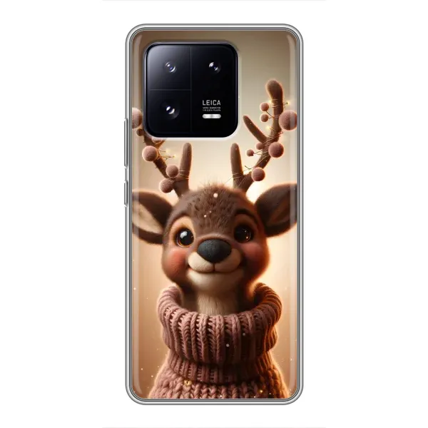Чехол с принтом «Олень в свитере» для Xiaomi 13 Pro Чехол с принтом «Олень в свитере» для Xiaomi 13 Pro