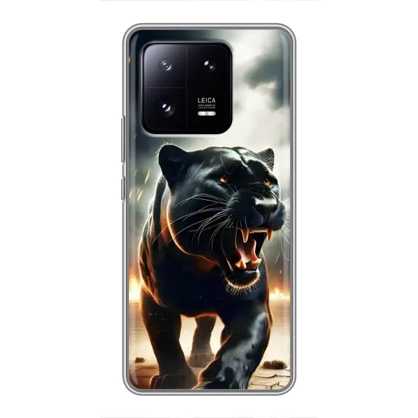 Чохол з принтом «Чорна пантера» для Xiaomi 13 Pro Чохол з принтом «Чорна пантера» для Xiaomi 13 Pro