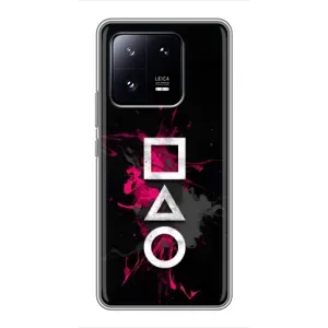 Чохол Гра в кальмара для Xiaomi 13 Pro (Символи Гра кальмара)