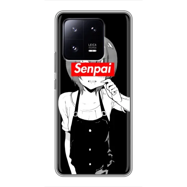 Чохол з принтом «Senpai» для Xiaomi 13 Pro Чохол з принтом «Senpai» для Xiaomi 13 Pro