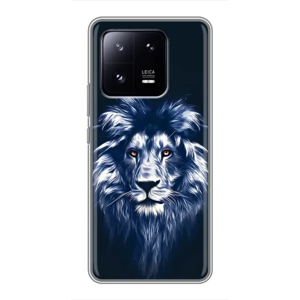 Чохол з принтом «Синій Лев» для Xiaomi 13 Pro Чохол з принтом «Синій Лев» для Xiaomi 13 Pro