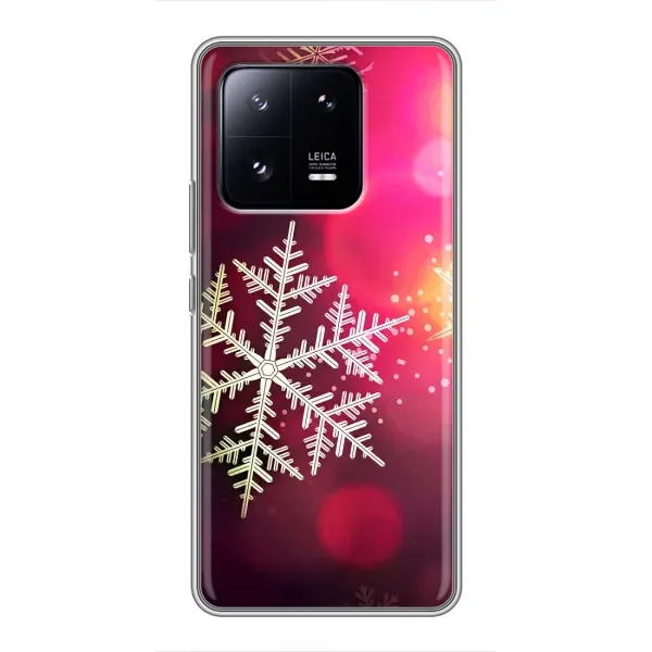 Чохол з принтом «Сніжинка» для Xiaomi 13 Pro