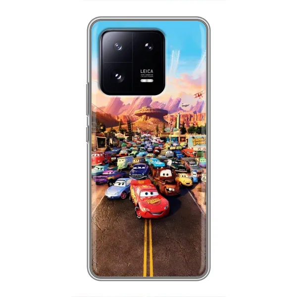 Чохол з принтом «Тачки на трасі» для Xiaomi 13 Pro Чохол з принтом «Тачки на трасі» для Xiaomi 13 Pro