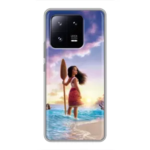 Чохол з мультфільмом Ваяна Xiaomi 13 Pro (Моана з веслом)