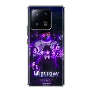Чохол з дизайном Венздей 2 на Xiaomi 13 Pro (Фіолетова магія Венздей)