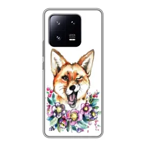 Чохол з принтом «Весела лисичка» для Xiaomi 13 Pro