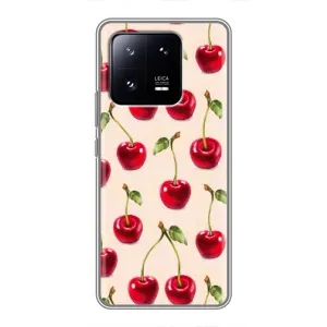 Чохол з принтом «Черешня» для Xiaomi 13 Pro