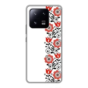 Чохол для Патріота України Xiaomi 13 Pro - (AlphaPrint) (Яскрава вишиванка)