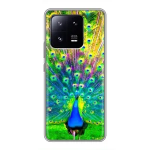 Чохол з принтом «Яскравий Павлин» для Xiaomi 13 Pro
