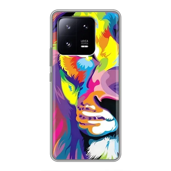Чохол з принтом «Яскравий Лев» для Xiaomi 13 Pro Чохол з принтом «Яскравий Лев» для Xiaomi 13 Pro