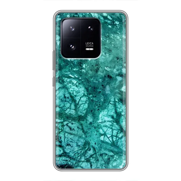 Чохол з принтом «Зелений мрамор» для Xiaomi 13 Pro Чохол з принтом «Зелений мрамор» для Xiaomi 13 Pro