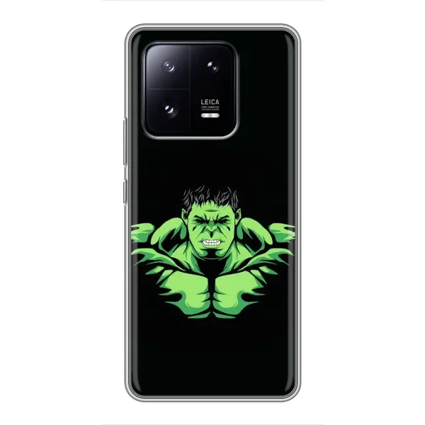 Чохол з принтом «Зелений Халк» для Xiaomi 13 Pro Чохол з принтом «Зелений Халк» для Xiaomi 13 Pro