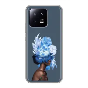 Чехлы (ART) Цветы на Xiaomi 13 (VPrint) (Цветы на голове)
