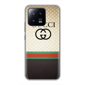 Чехлы ГУЧЧИ для Ксяоми 13 (AlphaPrint) (GUCCI стиль)