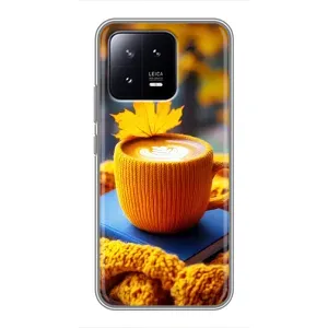 Чохол з принтом «Кава на жовтому пледі» для Xiaomi 13