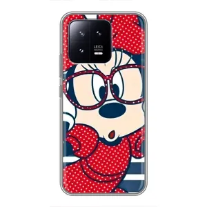 Міккі Маус чохол для Xiaomi 13 (AlphaPrint - Мультяшні) (Маус в окулярах)