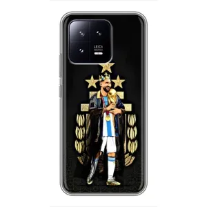 Чохли для Xiaomi 13 (Leo чемпіон) (AlphaPrint) (Мессі Король)