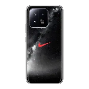 Чехол для Xiaomi 13 - с принтом Найк (AlphaPrint) (Найк красный)