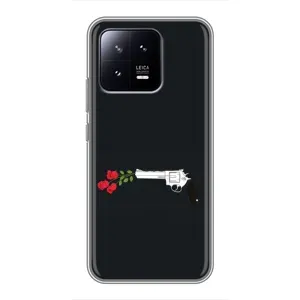 Чехлы (ART) Цветы на Xiaomi 13 (VPrint) (Неожиданные цветы)