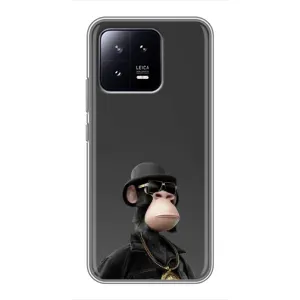 Чехлы с Обезьянами NFT для Xiaomi 13 (AlphaPrint) (Обезьяна NFT)
