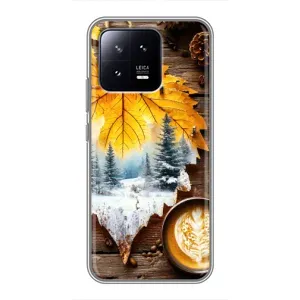 Чохол з принтом «Осінньо-зимова кава» для Xiaomi 13