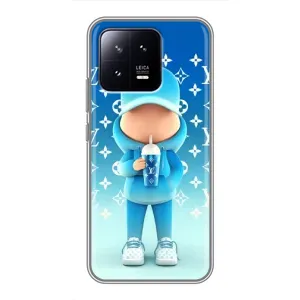 Крутые Чехлы Луи Виттон для Xiaomi 13 (AlphaPrint) (Парень LV)