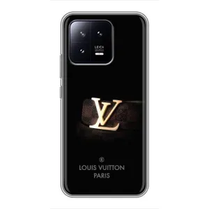 Чехлы Луи Витон для Xiaomi 13 (AlphaPrint - LOUIS VUITTON) (ремешок LV)