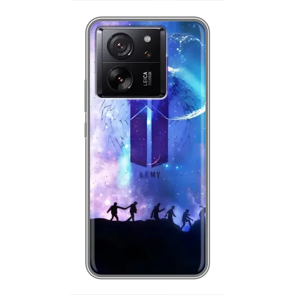 Чехол с принтом «Army BTS» для Xiaomi 13T Pro Чехол с принтом «Army BTS» для Xiaomi 13T Pro