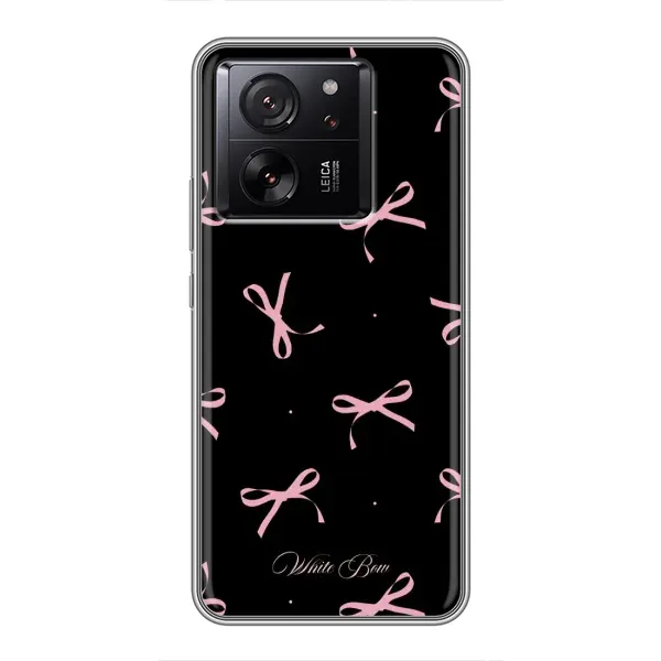 Чехол с принтом «Банты на черном» для Xiaomi 13T Pro Чехол с принтом «Банты на черном» для Xiaomi 13T Pro