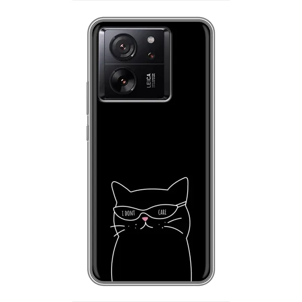 Чохол з принтом «Байдужий кіт» для Xiaomi 13T Pro Чохол з принтом «Байдужий кіт» для Xiaomi 13T Pro