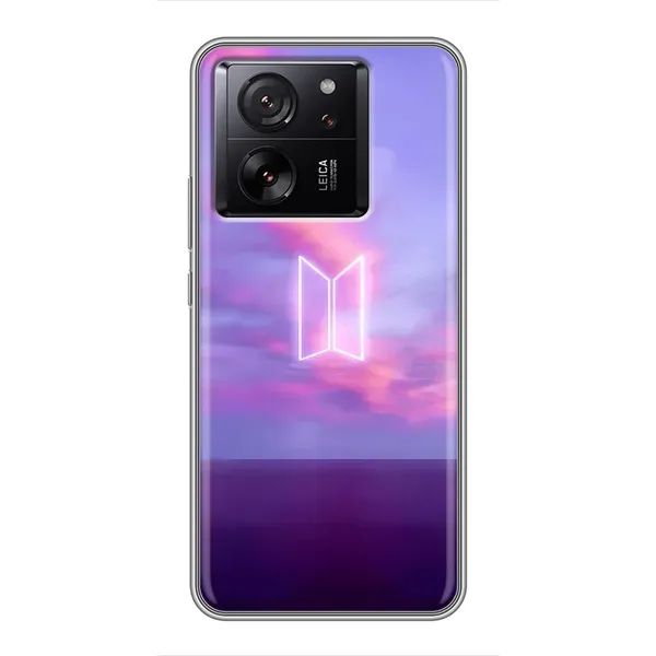Чехол с принтом «BTS логотип» для Xiaomi 13T Pro Чехол с принтом «BTS логотип» для Xiaomi 13T Pro
