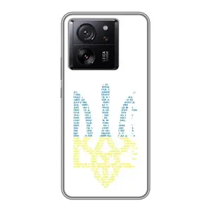 Чехлы для Xiaomi 13T Pro  Укр. Символика (AlphaPrint) (Герб из букв)