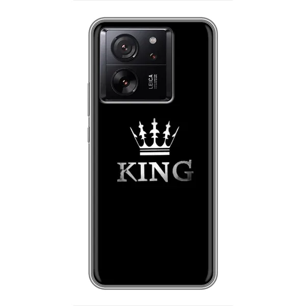 Чехол с принтом «KING» для Xiaomi 13T Pro Чехол с принтом «KING» для Xiaomi 13T Pro