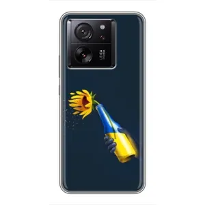 Чехол для Патриота Украины Xiaomi 13T Pro - (AlphaPrint) (Коктейль молотова)