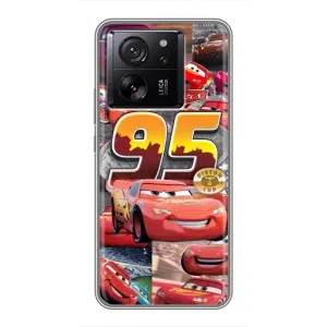 Силіконовий чохол Маквін для Xiaomi 13T Pro (Колаж Блискавка Маквін)
