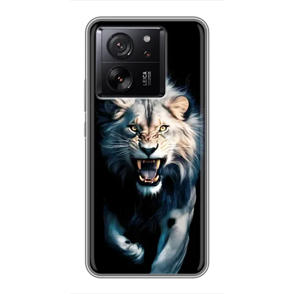 Чохол з принтом «Лев у темряві» для Xiaomi 13T Pro Чохол з принтом «Лев у темряві» для Xiaomi 13T Pro