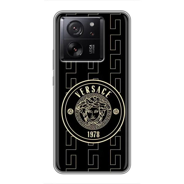 Чохол з принтом «Лого Версаче» для Xiaomi 13T Pro Чохол з принтом «Лого Версаче» для Xiaomi 13T Pro