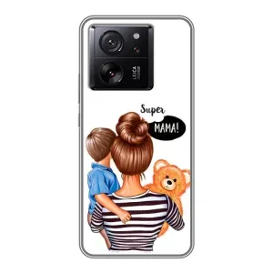 Чехол с принтом «Мама с сыном» для Xiaomi 13T Pro