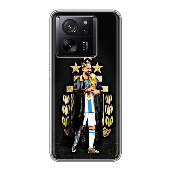 Чехол с принтом «Месси Король» для Xiaomi 13T Pro Чехол с принтом «Месси Король» для Xiaomi 13T Pro