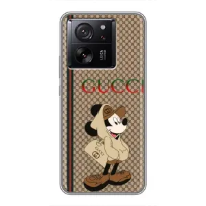 Чехлы ГУЧЧИ для Сяоми 13Т Про (AlphaPrint) (Mickey GUCCI)