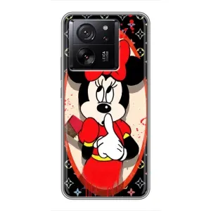 Чехол Disney Mouse Xiaomi 13T Pro (PREMIUMPrint) (Минни Маус ЛВ)