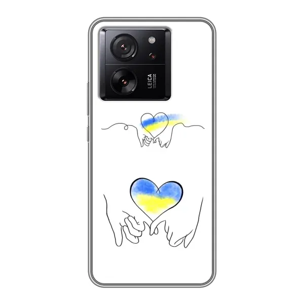 Чехол с принтом «Мир Украине» для Xiaomi 13T Pro
