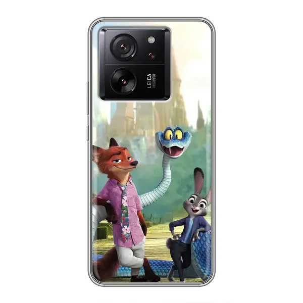 Чехол с принтом «Герои мультфильма Зверополис» для Xiaomi 13T Pro Чехол с принтом «Герои мультфильма Зверополис» для Xiaomi 13T Pro