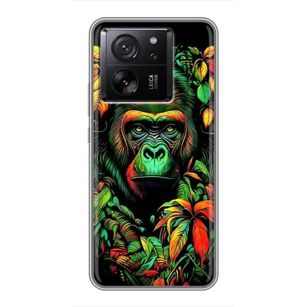 Чехол с принтом «Обезьяна в тропиках» для Xiaomi 13T Pro Чехол с принтом «Обезьяна в тропиках» для Xiaomi 13T Pro