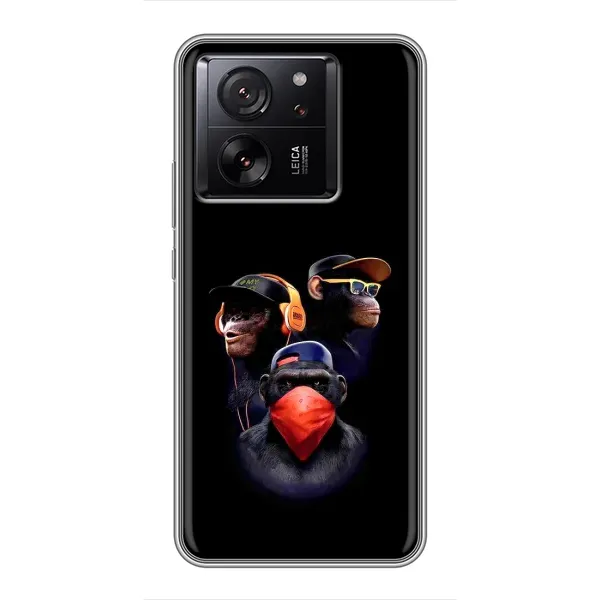 Чехол с принтом «Три обезьяны» для Xiaomi 13T Pro Чехол с принтом «Три обезьяны» для Xiaomi 13T Pro