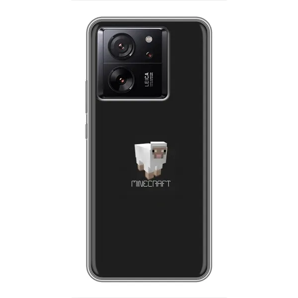 Чехол с принтом «Овечка Майнкрафт» для Xiaomi 13T Pro