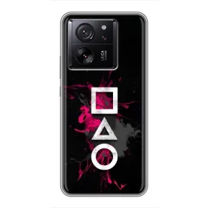 Чохол Гра в кальмара для Xiaomi 13T Pro (Символи Гра кальмара)