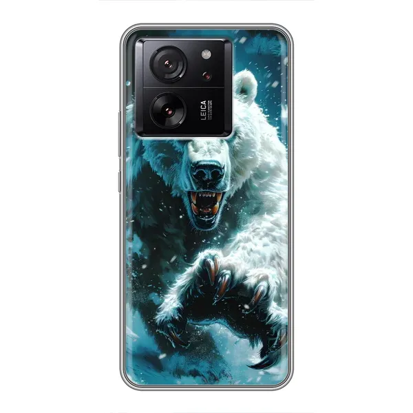 Чохол з принтом «Полярний ведмідь» для Xiaomi 13T Pro Чохол з принтом «Полярний ведмідь» для Xiaomi 13T Pro