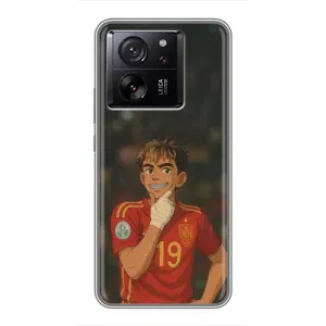 Чохол з футболістом Ламін Ямаль Xiaomi 13T Pro (Ямаль аніме)